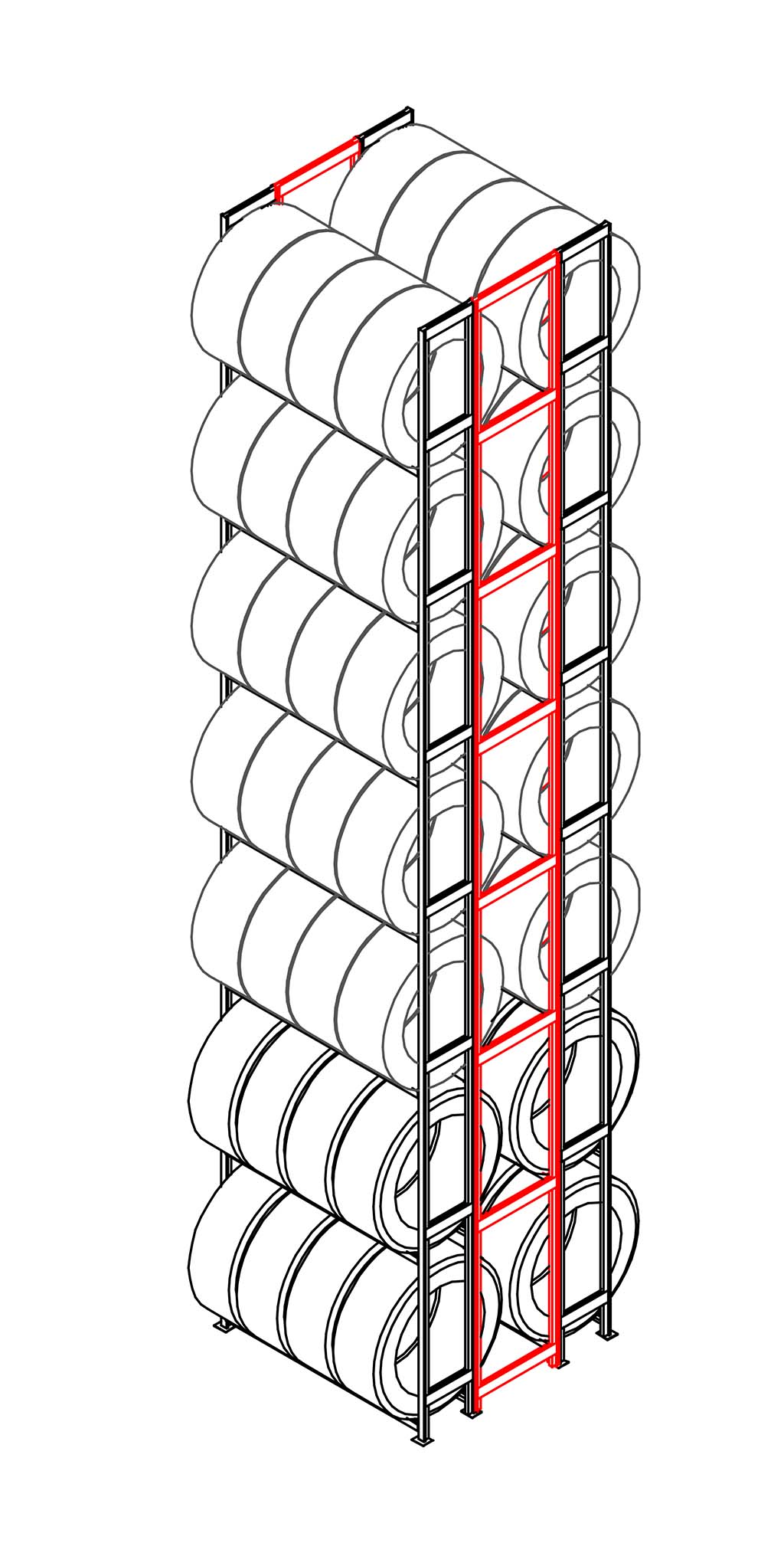Doppel-Set Flexi 7 Ebenen Grundfeld