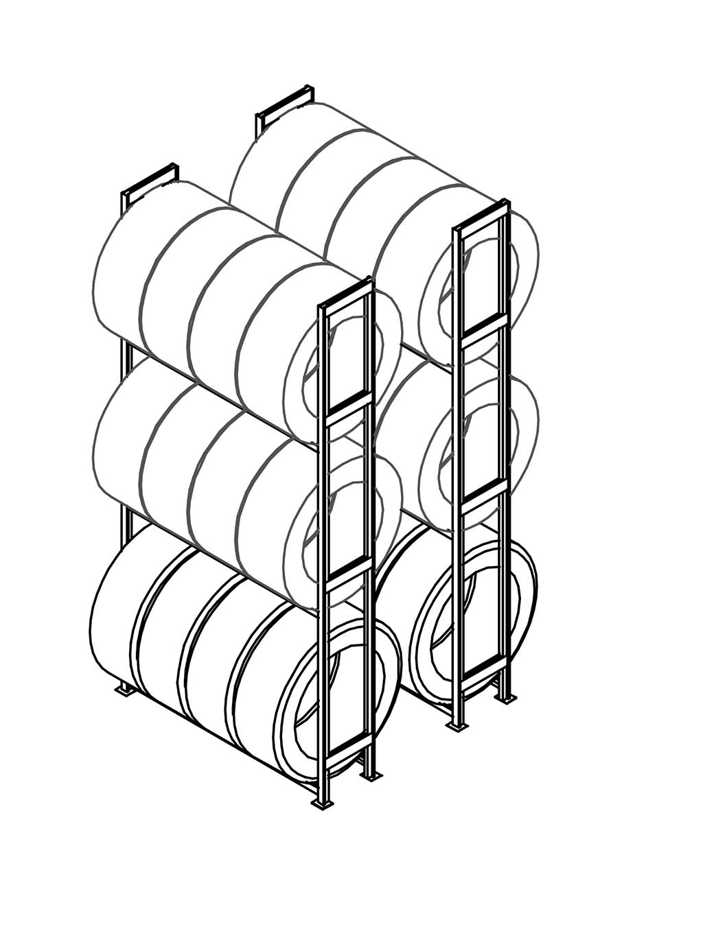 Doppel-Set Flexi 3 Ebenen Grundfeld