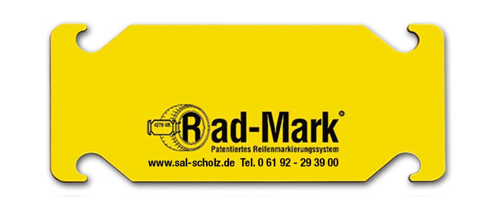 Rad-Mark Kunststoffschild