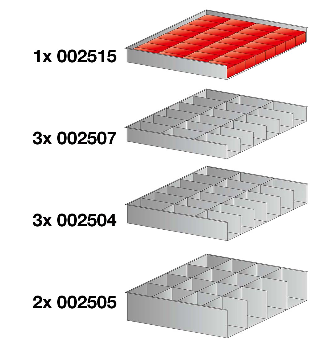 Schubladeneinrichtungs-Set
